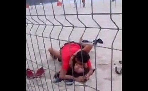 Amadora fodendo muito na praia das olimpiadas de 2016